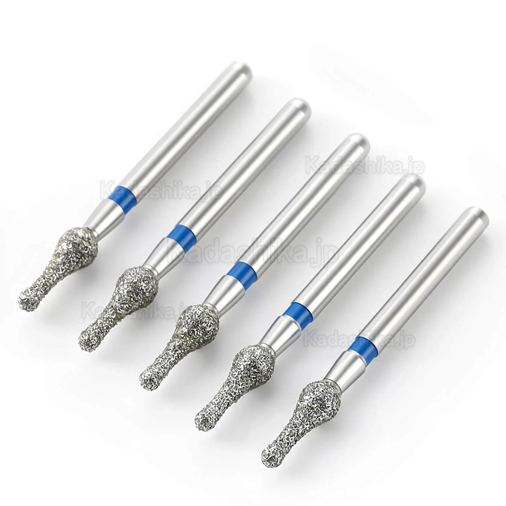 5個/箱 歯科用ダイヤモンドバー（細目/極細目/中目）